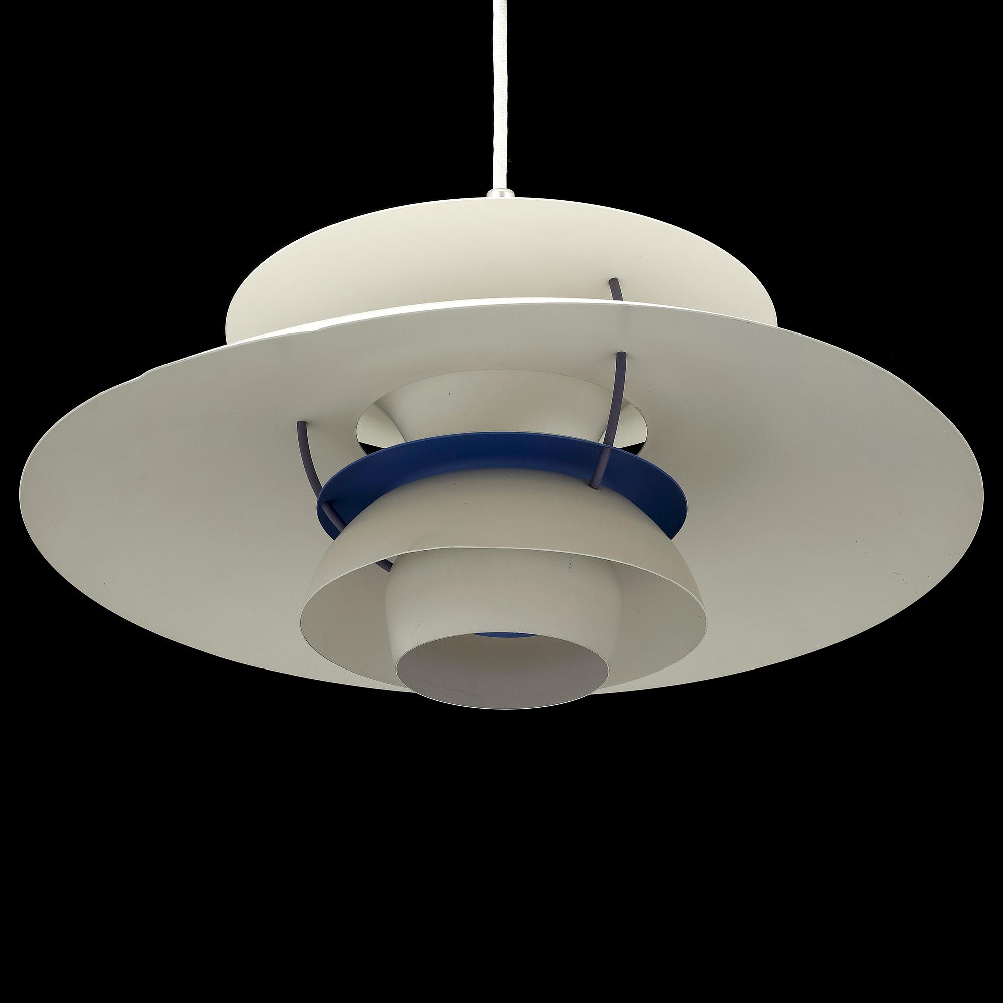 POUL HENNINGSEN, a 'PH5' ceiling light, Louis Poulsen, Denmark.