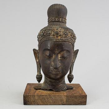 A bronze sculpture, Southeast Asia, 20th century.