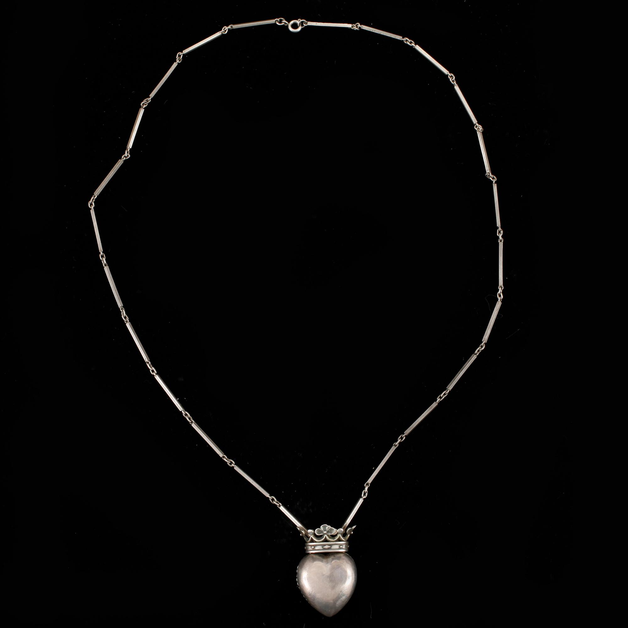 PARTI SMYCKEN, 30 delar, silver, bla jugend och WA Bolin o Borgila. 1900-tal. Totalvikt ca236g.