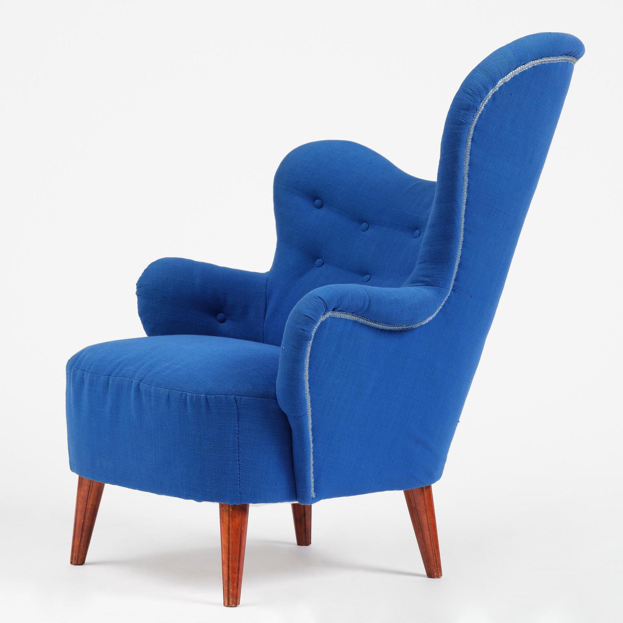S. M. Wincrantz Möbelindustri, fåtölj, Swedish Modern, Skövde, 1940-50-tal.