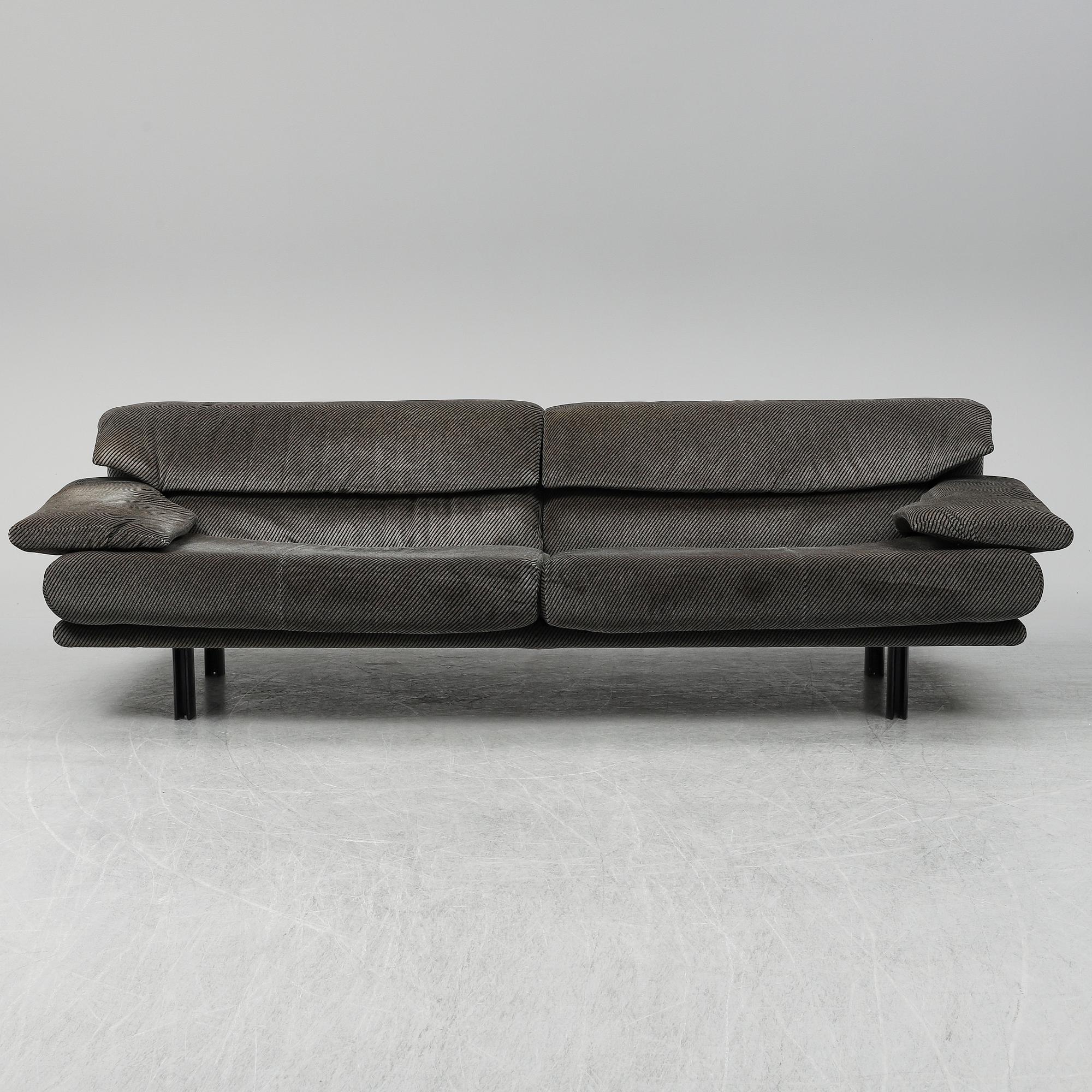 GMFS270C○B&B ITALIA ARANDA アランダ paolo pi B&b Italia Alanda Fabric Three Seater Green Sofa by Paolo