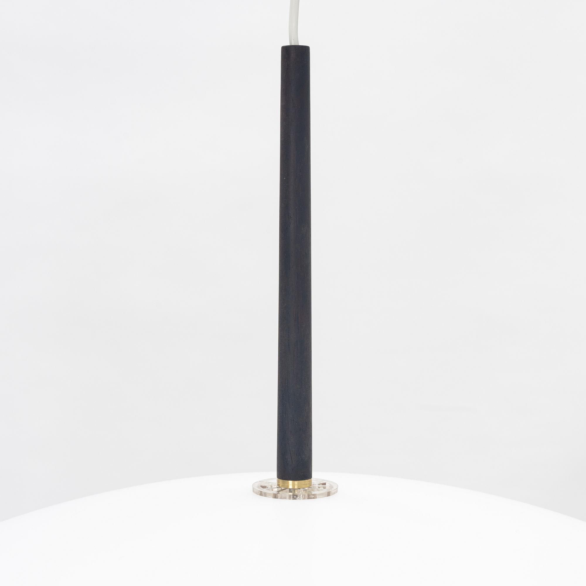 Uno & Östen Kristiansson, a 'Discus' ceiling light, Luxus, Vittsjö, 1960's.