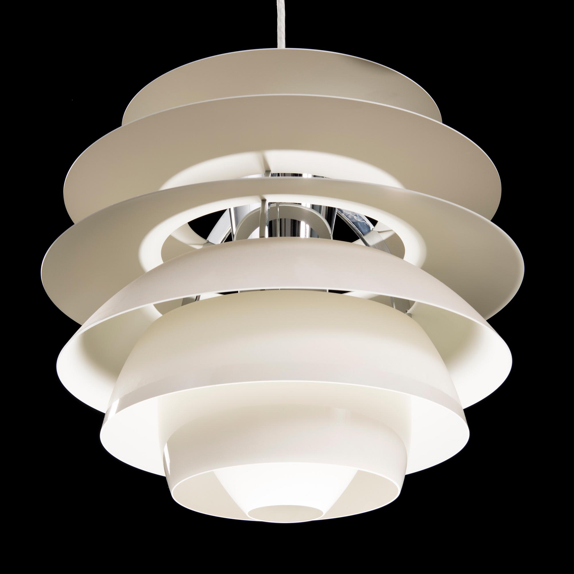 POUL HENNINGSEN, taklampa, "PH Snowball", för Louis Poulsen, Danmark 2000-tal.