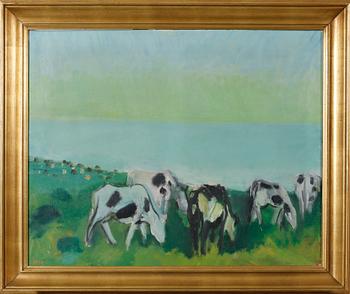 NILS NILSSON, oil on canvas, signed NN.