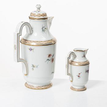 A 13-piece coffee service, Höchst, Germany, 1947-64.