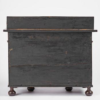 A Swedish Baroque Royal writing desk, by Hindrich von Hachten Ordered for the queen Hedvig Eleonora (1636-1715) 1683.