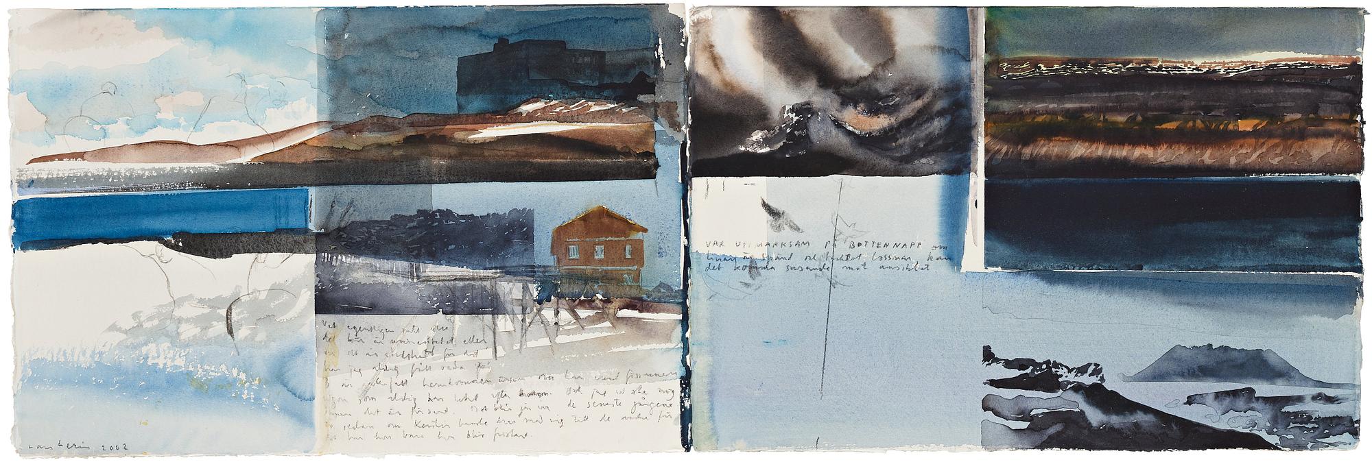 Lars Lerin, "Februaribrev från Reykjavik II".