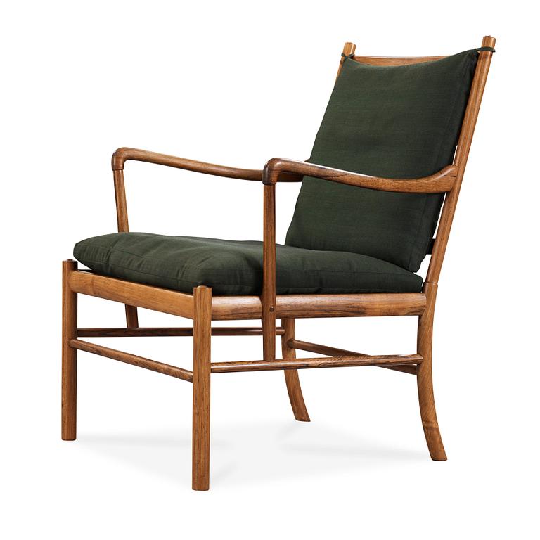 Ole Wanscher, A palisander 'Colonial Chair PJ 149', Poul Jeppesen, Denmark 1960's.