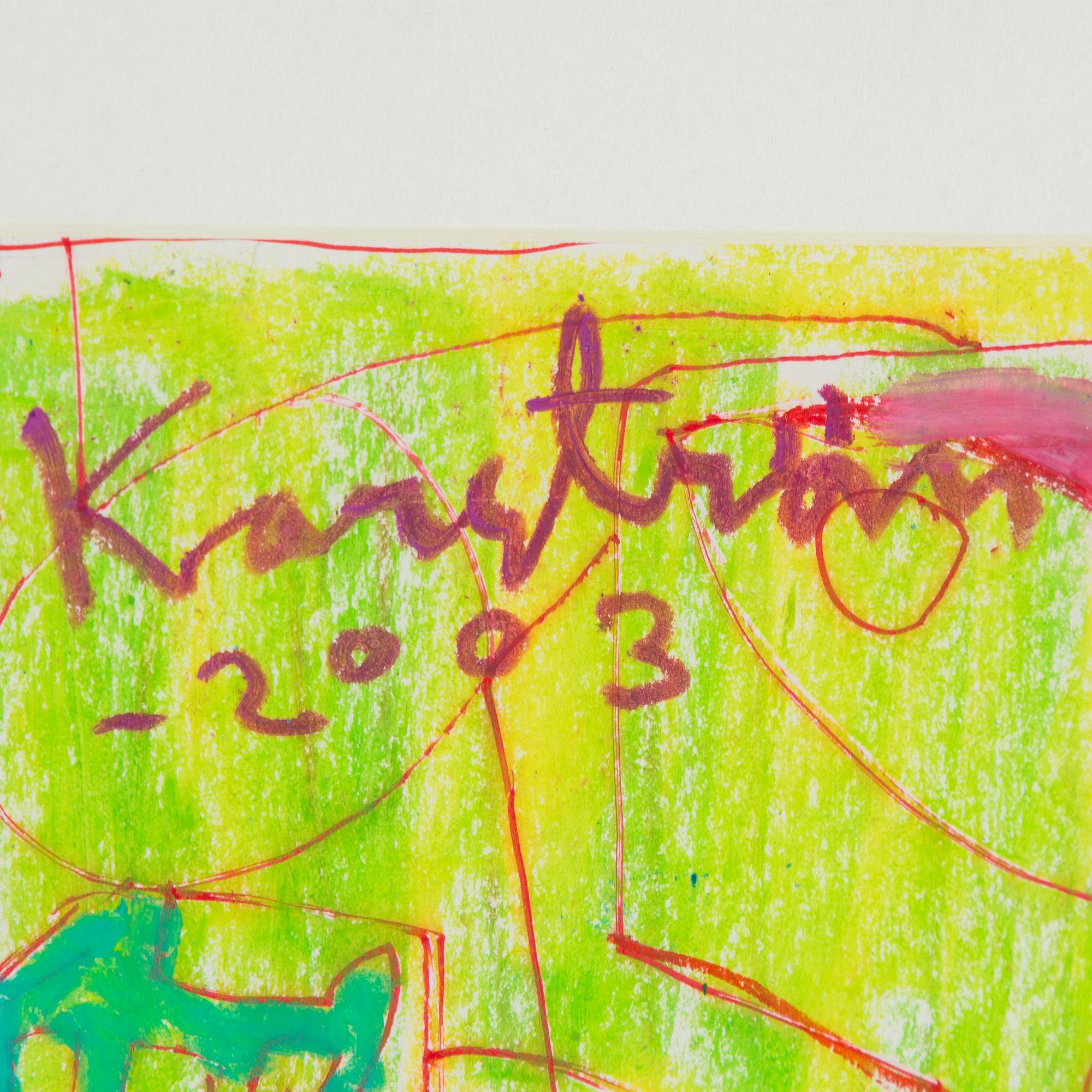 MAURITZ KARSTRÖM, mixed media, signed and dated 2003.