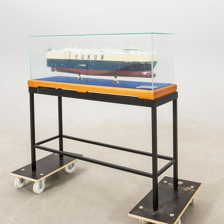 Fartygsmodell "Morning Cornet", Hundai Sahmo Heavy Industies Company LTD. 2007.