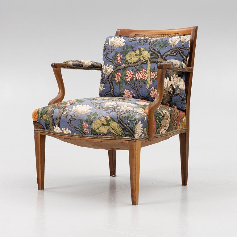 Josef Frank, a model 969 armchair, Firma Svenskt Tenn, Sweden.