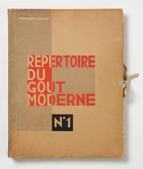 "Répertoire du Goût Moderne", three volumes, Nº 1, 2, 4.