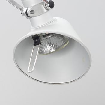 Michele De Lucchi & Giancarlo Fassina, a pair of "Tolomeo" wall lamps, Artemide, Italy.