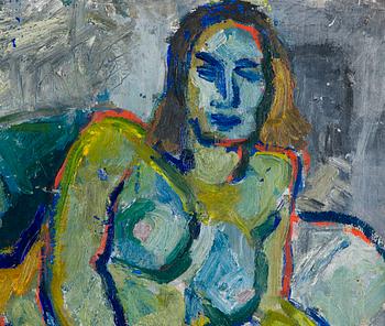 Reidar Särestöniemi, Reclining nude.