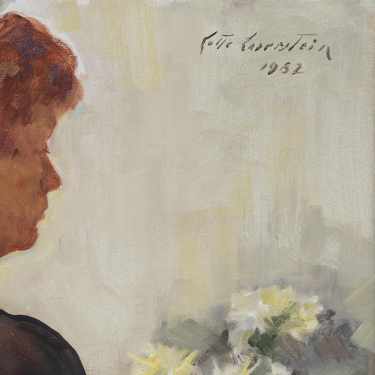 Lotte Laserstein, Seated lady.