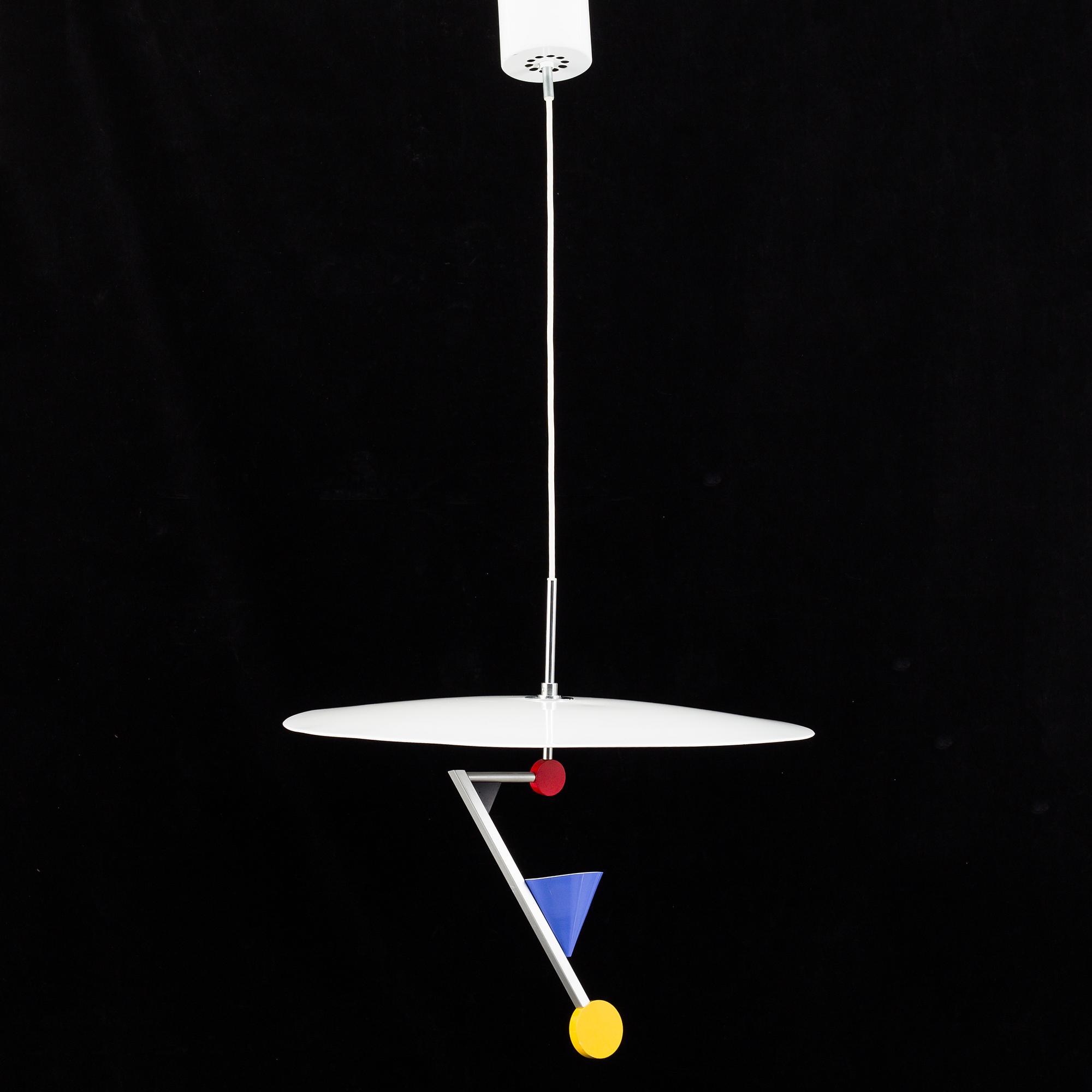 Olle Andersson, A "Halo there" ceiling light, Boréns, 1980s.