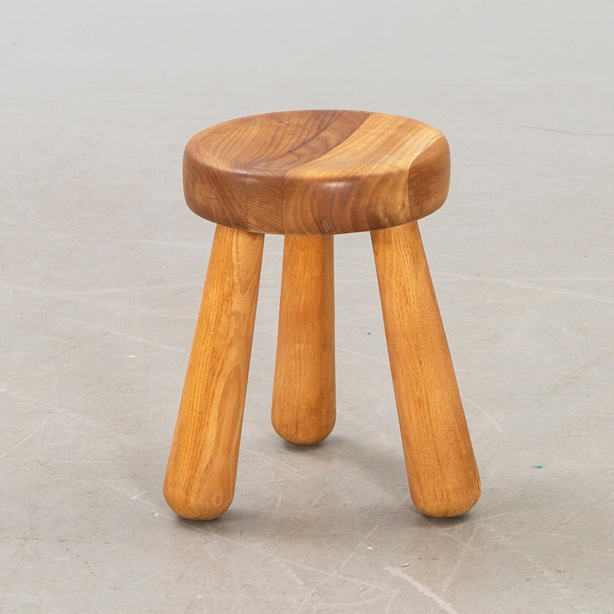 An Ingvar Hildingsson pine stool 1970s.