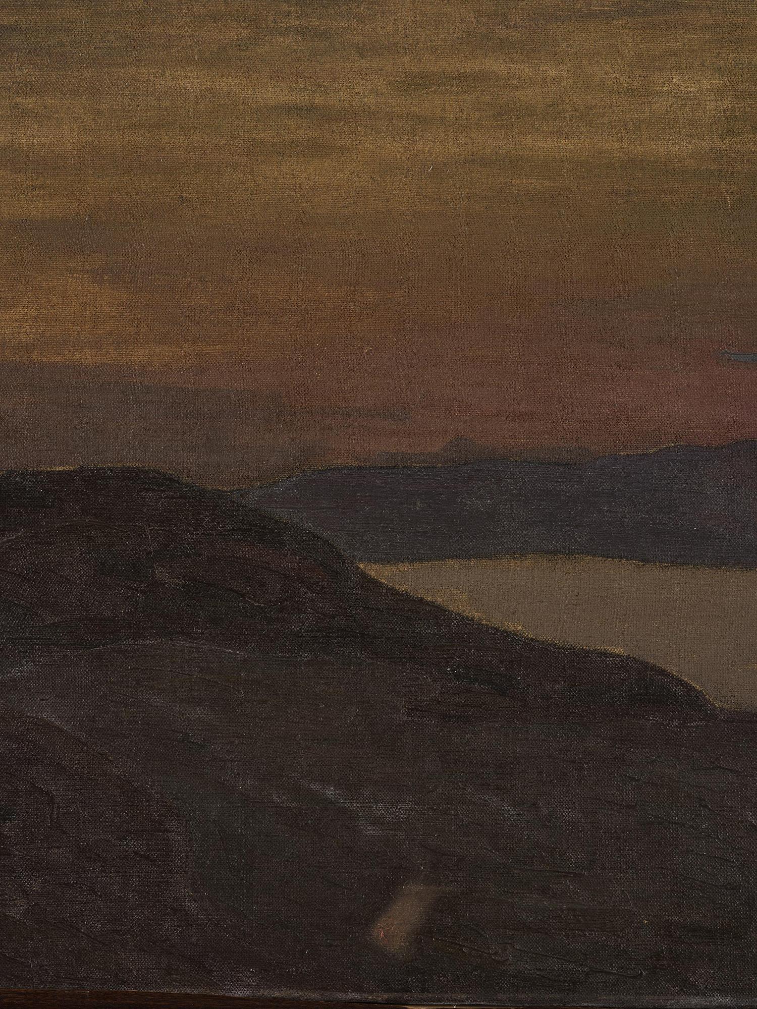 Pelle Swedlund, Skymning över ruiner.