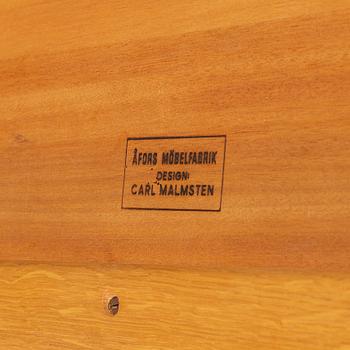 A "Stora salen" sofa table, designed by Carl Malmsten, by Åfors Möbelfabrik in the second half of the 20th century.