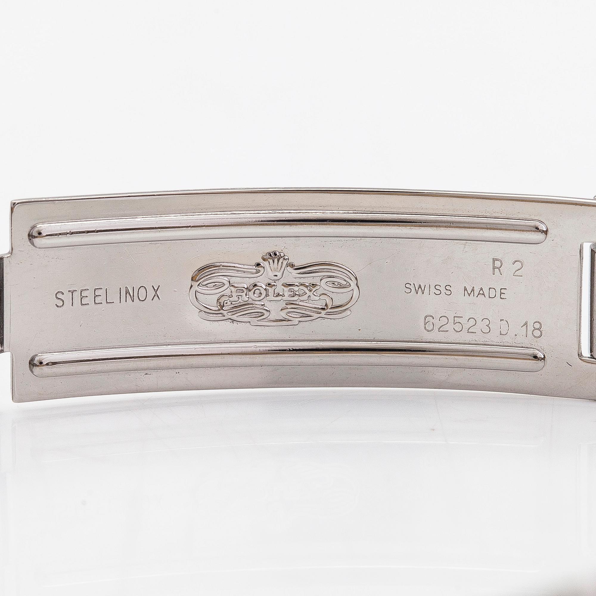 Rolex, Oyster Perpetual, Datejust, "Diamond Dial", wristwatch, 26 mm.