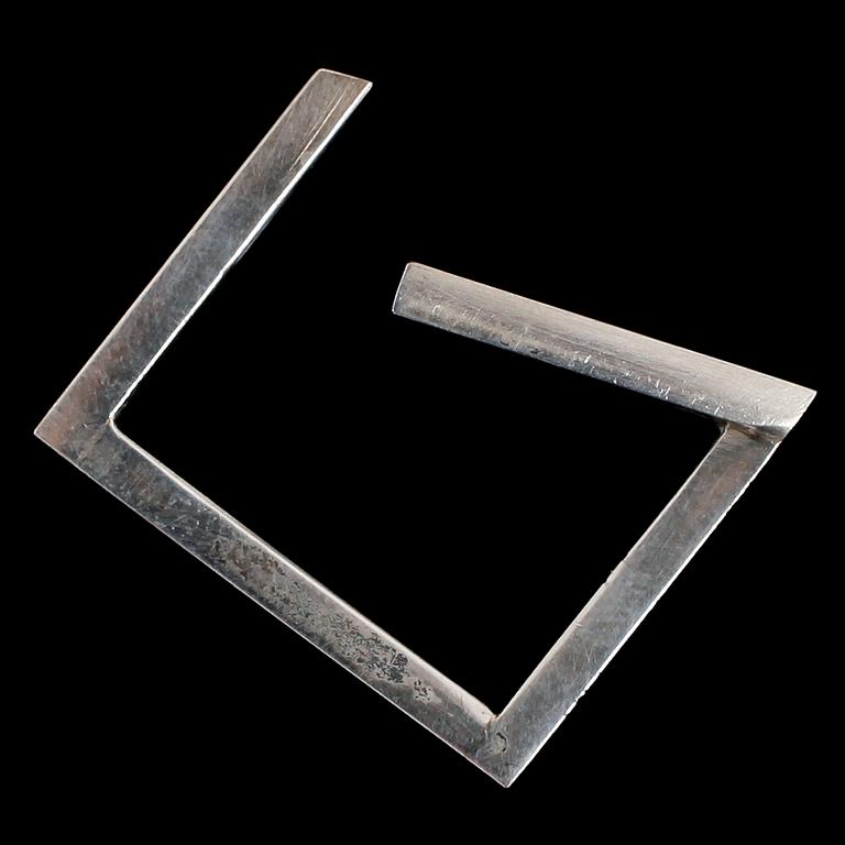 RING, silver, Rey Urban, 1985. Vikt ca 6 gram.