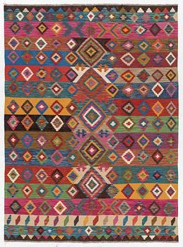 Carpet, kilim, modern, approx. 235 x 170 cm.