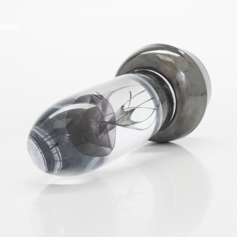 Joonas Laakso, glasskulptur, "Medusa", signerad J. Laakso OXIIIII.