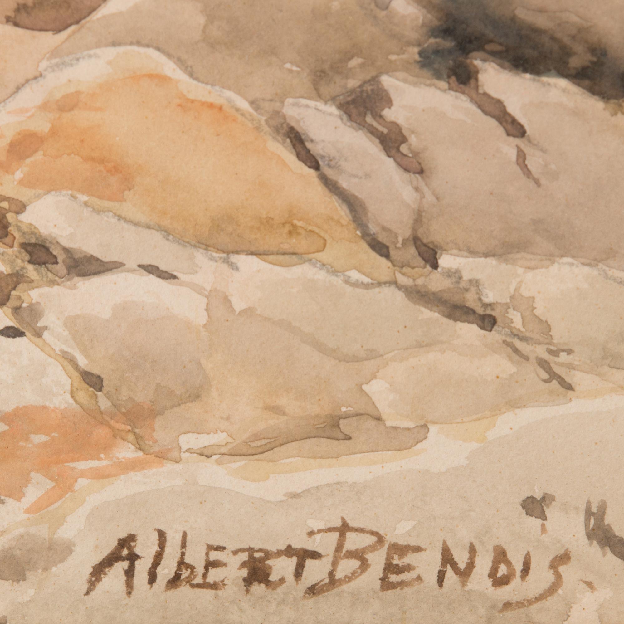 ALBERT NIKOLAEVICH BENOIS, UTSIKT ÖVER HAVET.