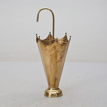 PARAPLYSTÄLL, gulmetall, 1900-talets andra hälft.