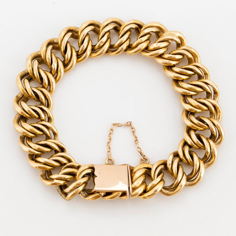 ARMBAND, 18K guld.