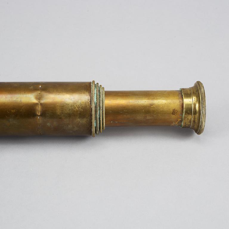 A spotting scope with stand, around 1900's.