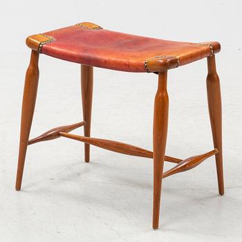 Josef Frank, a model 967 stool, Firma Svenskt Tenn.