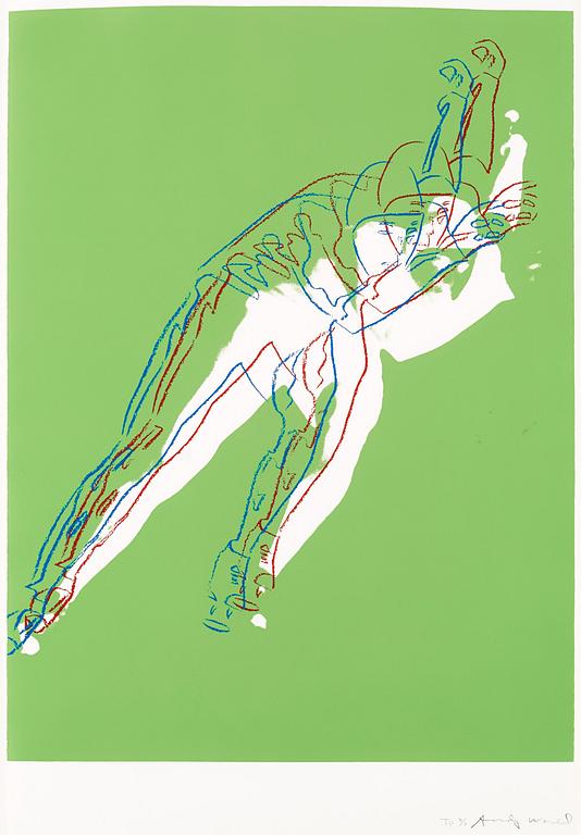 Andy Warhol, "Speed skater" (Deluxe Edition).