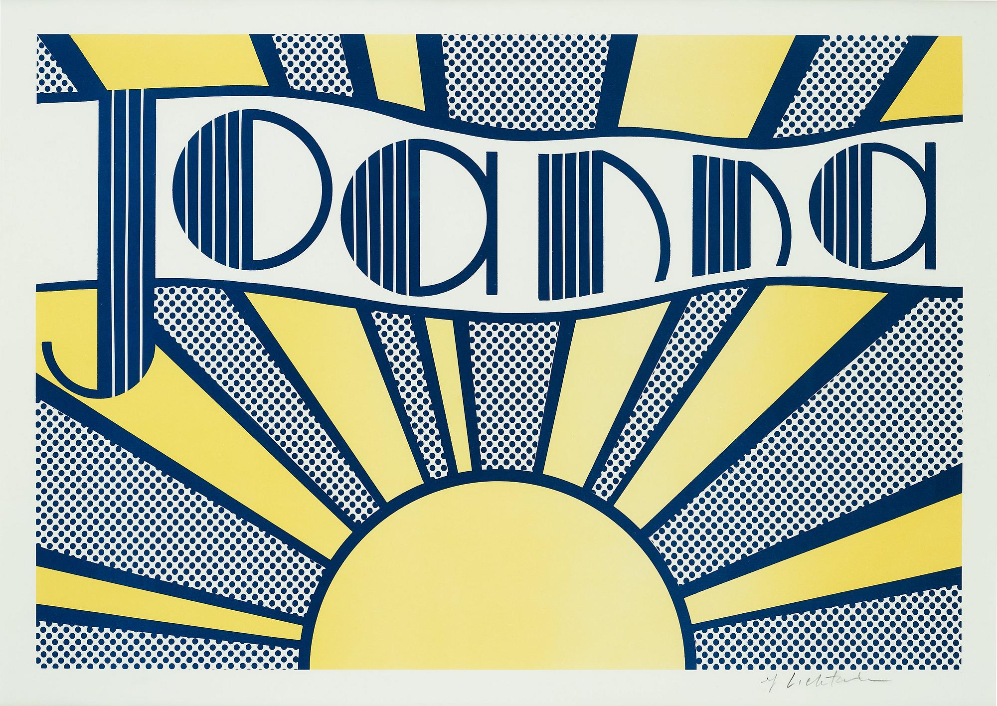 Roy Lichtenstein, "Joanna".