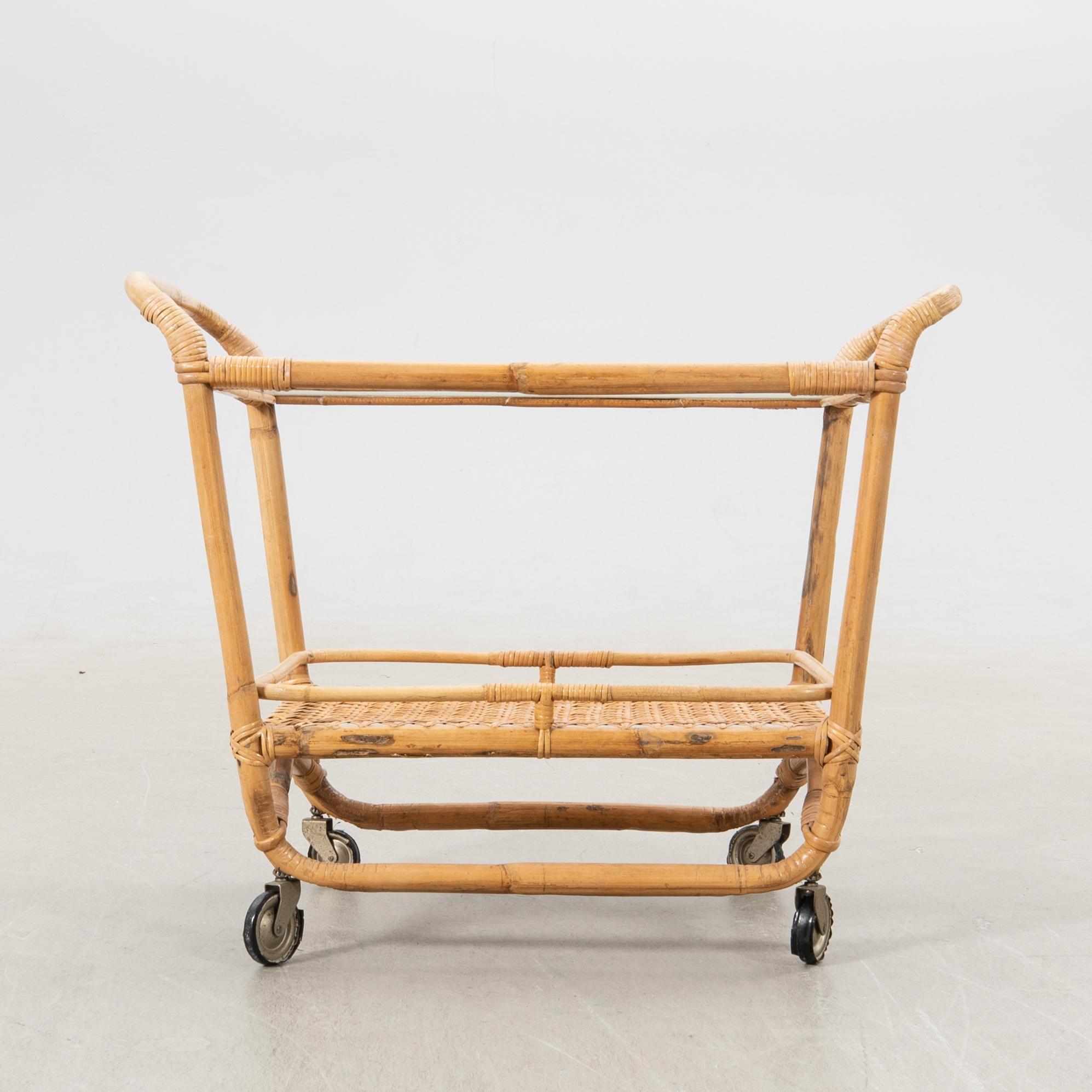 Serveringsvagn, 1900-talets mitt/andra hälft.