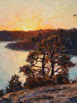 Gottfrid Kallstenius, Archipelago landscape.