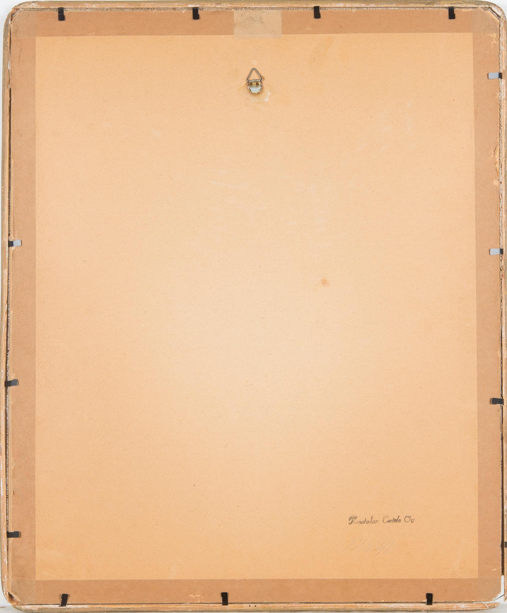 Fredrik Ahlstedt, Tytär Margareta, vuonna 1900.