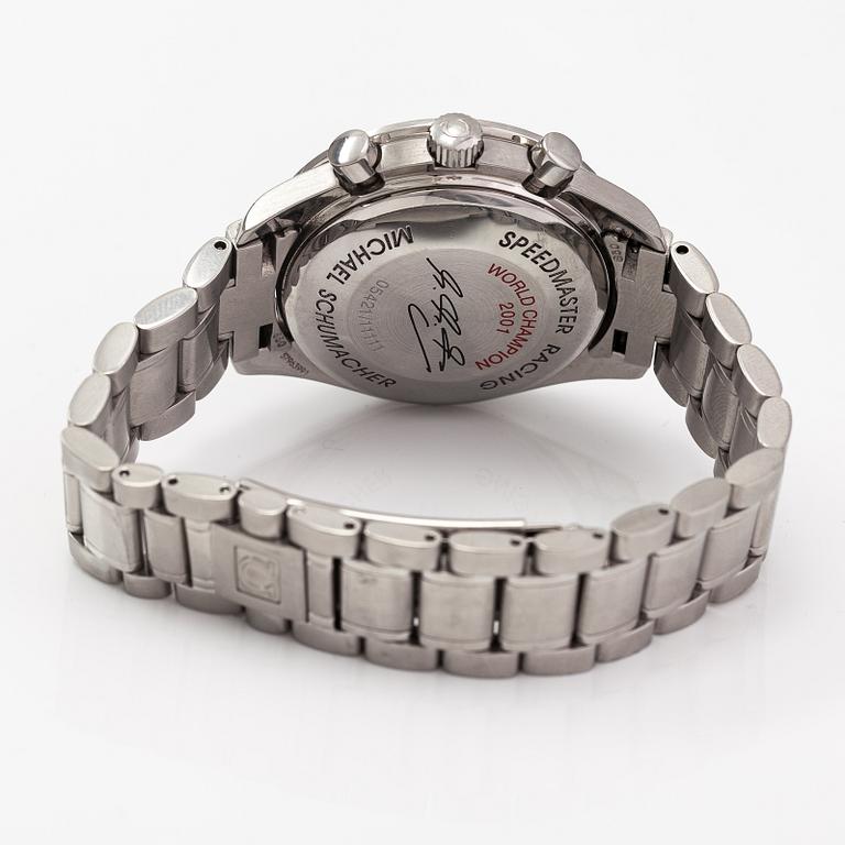 Omega, Speedmaster, Racing, Michael Schumacher, wristwatch 39 mm.
