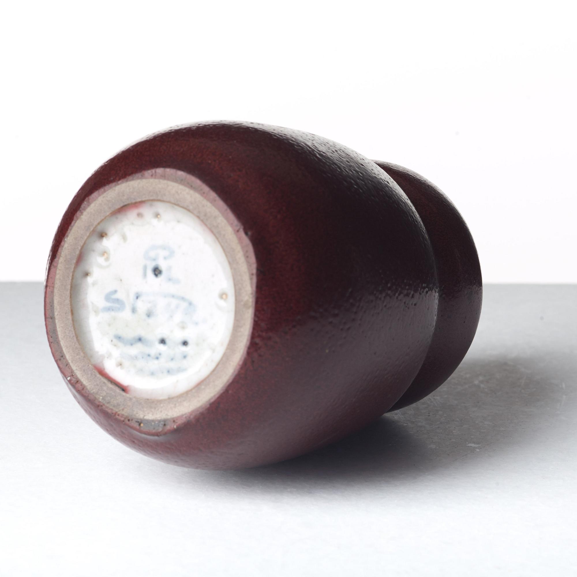 PATRICK NORDSTRÖM, urna med lock av patinerad brons, Royal Copenhagen, Danmark 1910-20-tal.