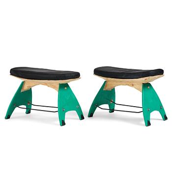 49. Anders Jakobsen / Radicalsloyd, a pair of stools, his own studio 2021.