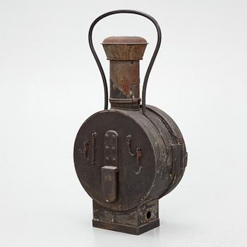 Locomotive lantern, Karlskrona Lamp Factory.