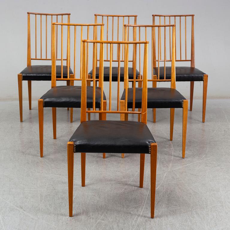 JOSEF FRANK, six model 970 chairs for Svenskt Tenn, Sweden.