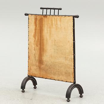 Brass shade, Art Nouveau, early 20th century.