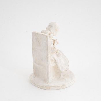 Ruth Milles, sculpture, plaster. Signed. Dated 1911.