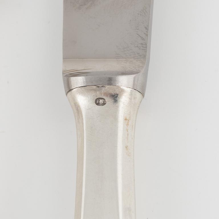 A 30-piece 800 silver cutlery, Warsaw, Poland, after 1920.