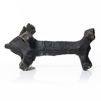 Olle Hermansson, eldhund, "Räven", Husqvarna.