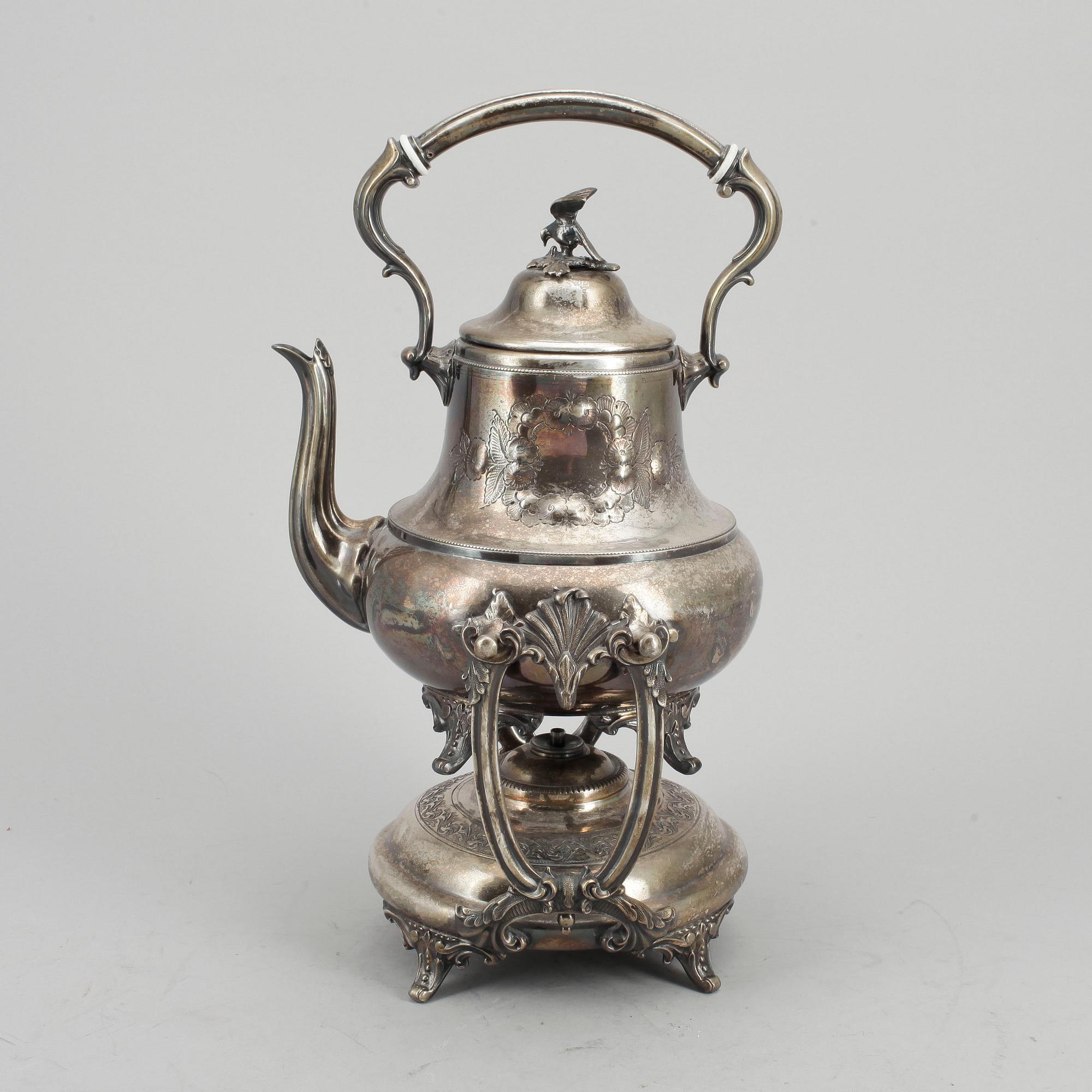 TÉKÖK, nysilver, omkring 1900.