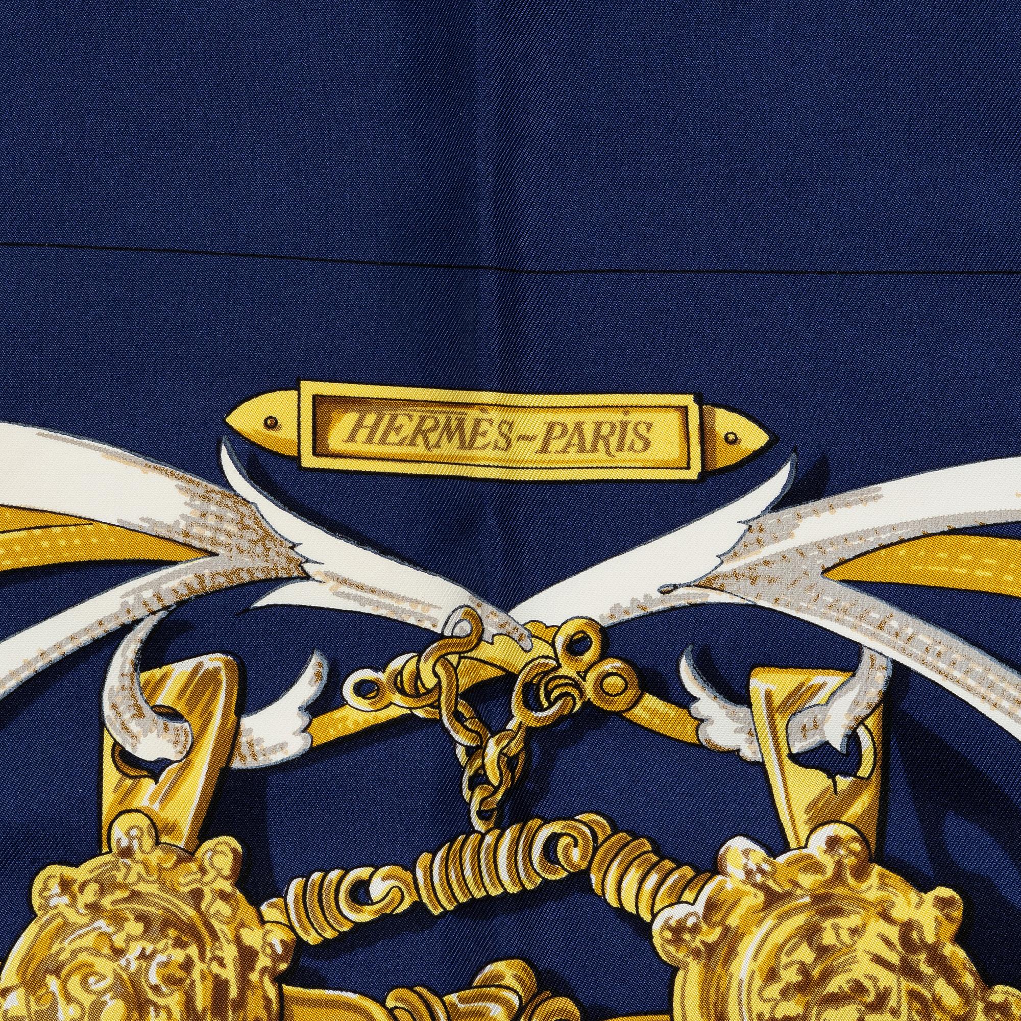Hermès, Scarf, "Le Mors "A la Conétable"".