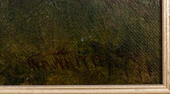 W.R. WHITBY (STORBRITANNIEN), olja på duk, sign. och dat. -79.