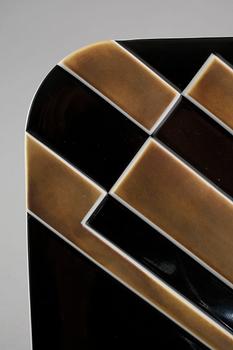 Two porcelian dishes by Fruhtrunk and Tapio Wirkkala for Rosenthal, signed and numbered.